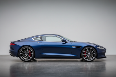 2 door coupe side view